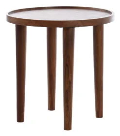 Ronde Bijzettafel Qiano Acaciahout