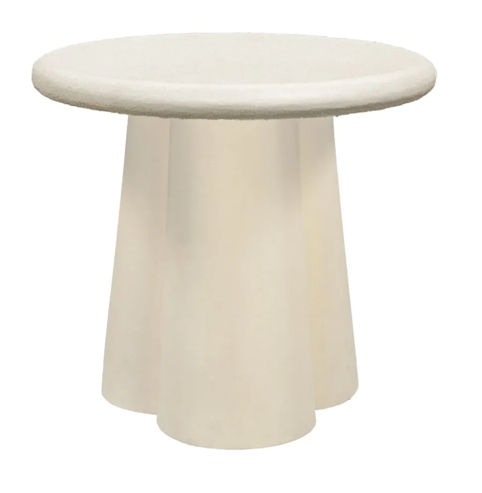 Ronde Bijzettafel Scottie Beton, 50cm