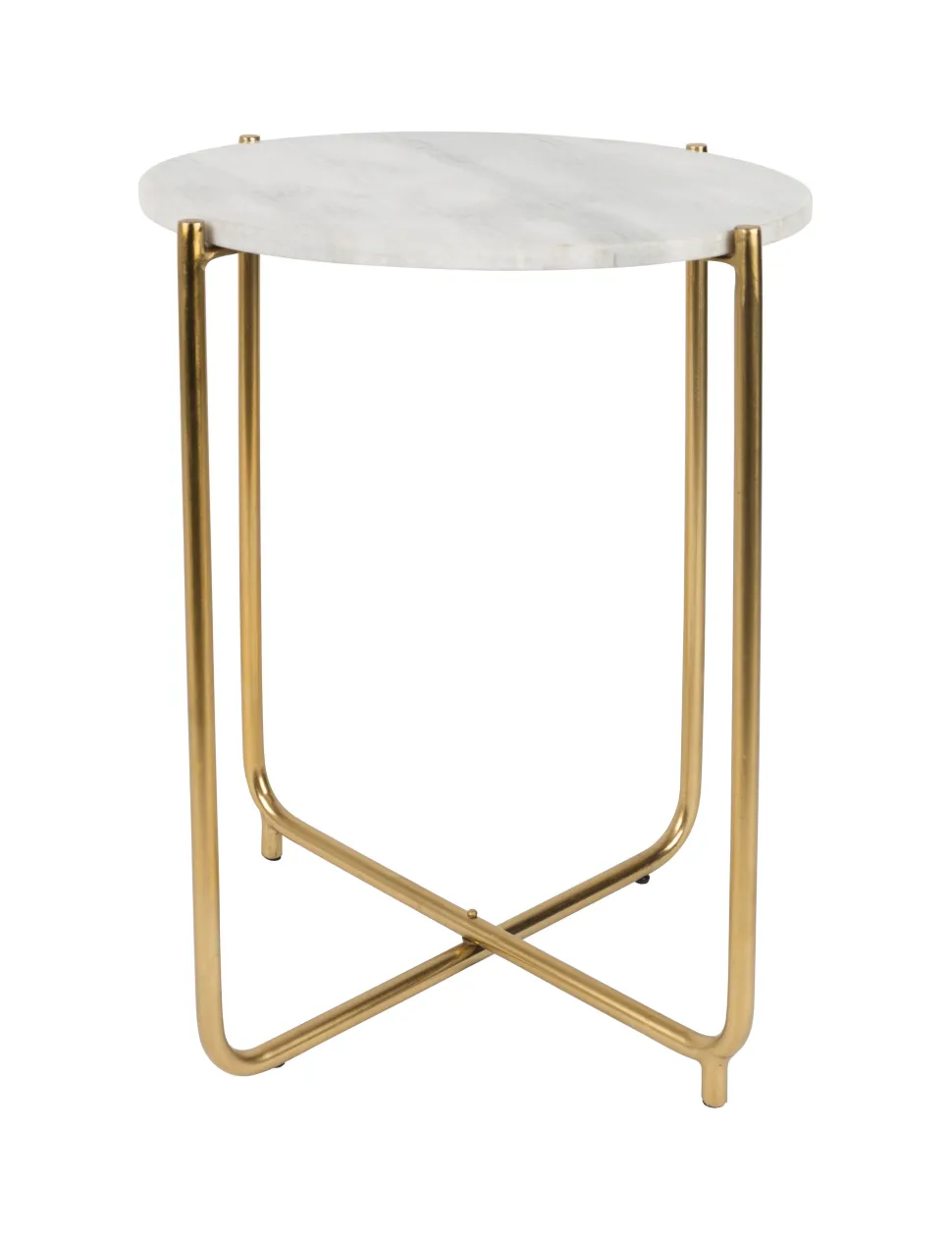 Ronde Bijzettafel Valdemar Marmer, 45cm