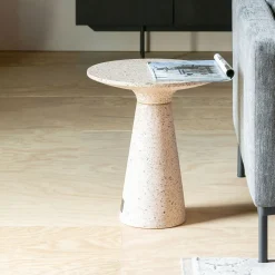 Ronde Bijzettafel Victoria Terrazzo, 41cm