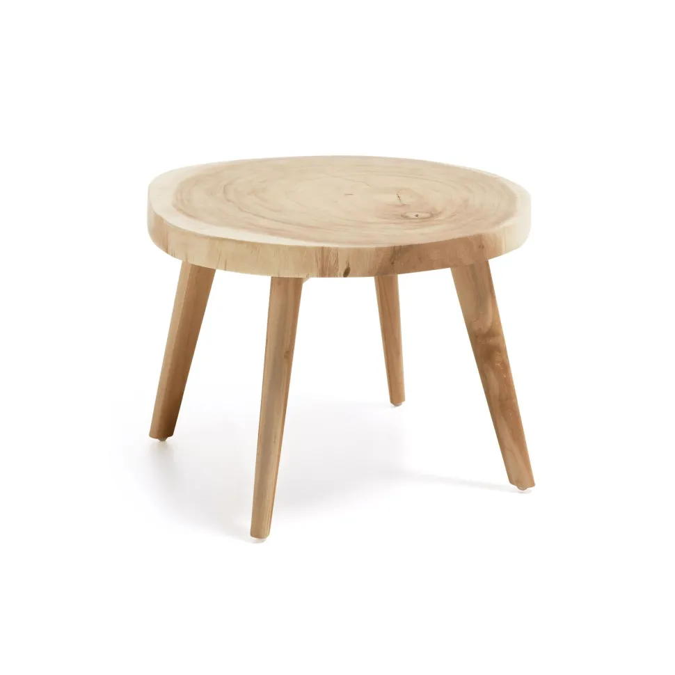 Ronde Bijzettafel Wellcres Mungurhout, 65cm