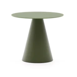 Ronde Bijzettafel Wilshire Gehard glas, 50cm