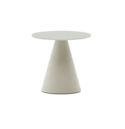 Ronde Bijzettafel Wilshire Gehard glas, 35cm