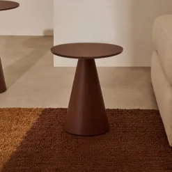 Ronde Bijzettafel Wilshire Gehard glas, 30cm