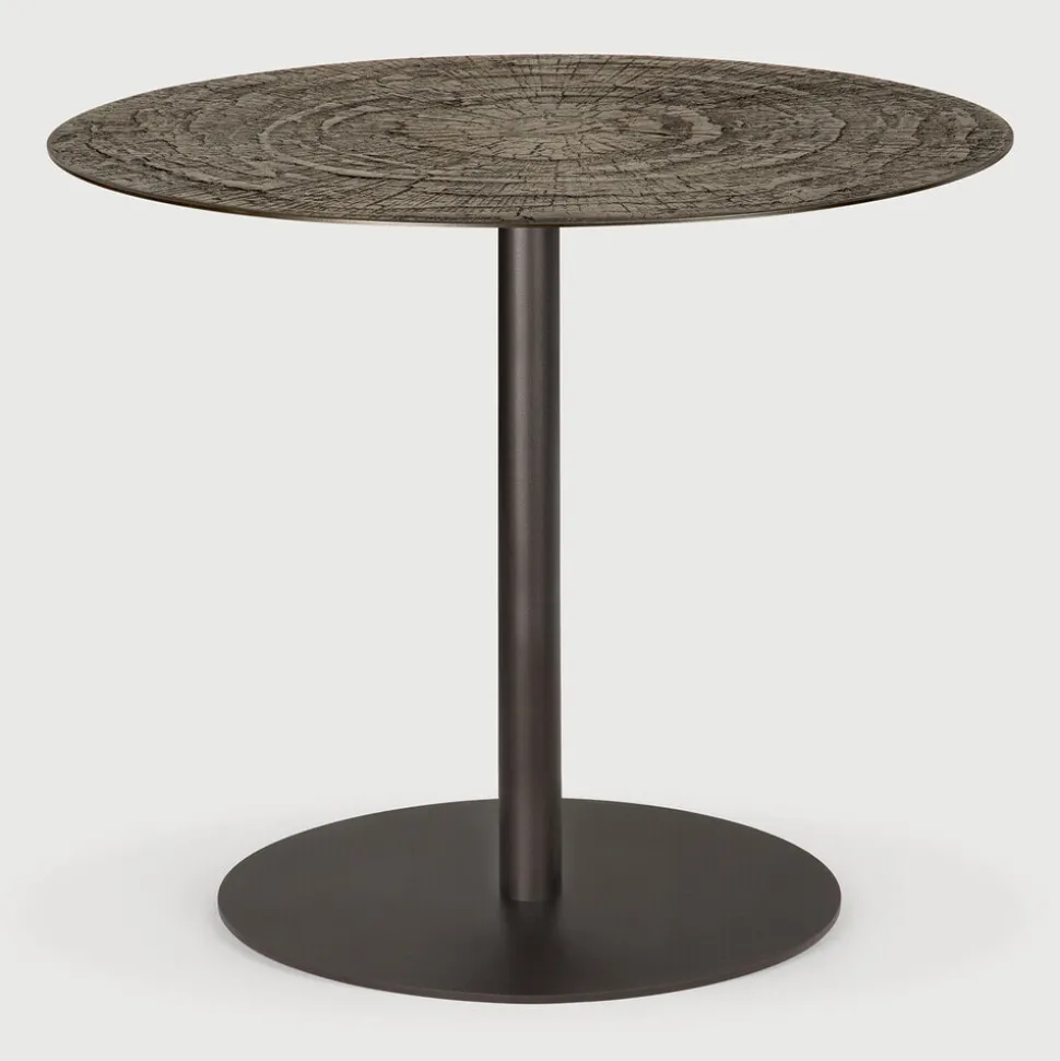 Ronde Bistrotafel Blend 90cm, kleur Whisky