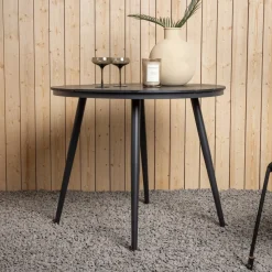 Ronde Bistrotafel Erikka Aintwood, 90cm