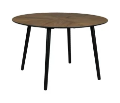 Ronde Eettafel Clover Notenhout, 120cm