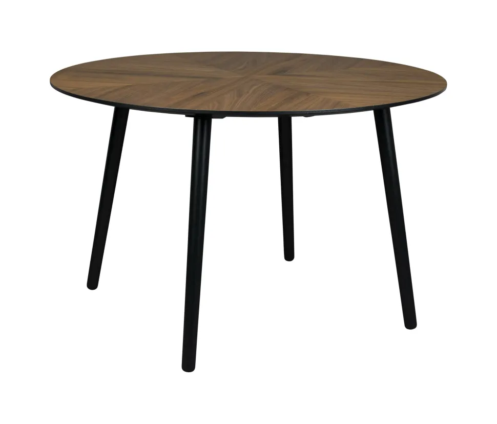 Ronde Eettafel Clover Notenhout, 120cm
