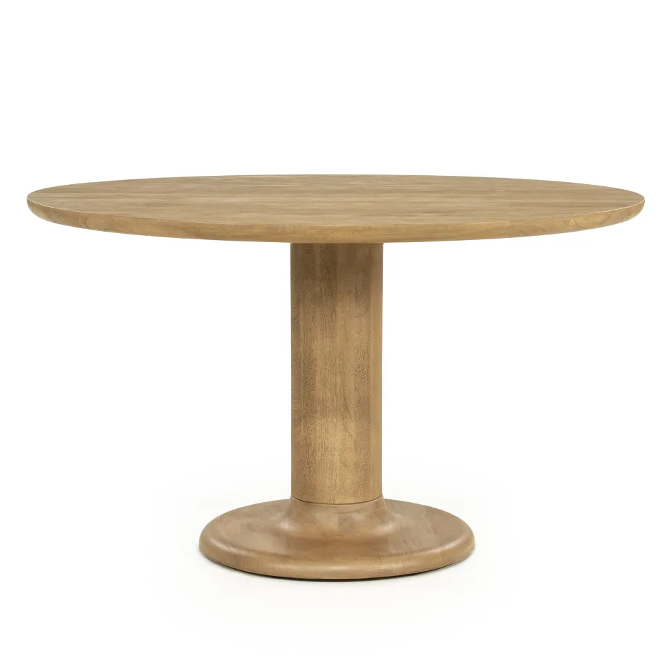 Ronde Eettafel Coco Mangohout, 130cm