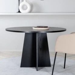 Ronde Eettafel Cynthiaann MDF, 110cm