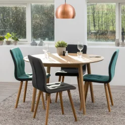 Ronde Eettafel Ebbe Eiken, 120cm