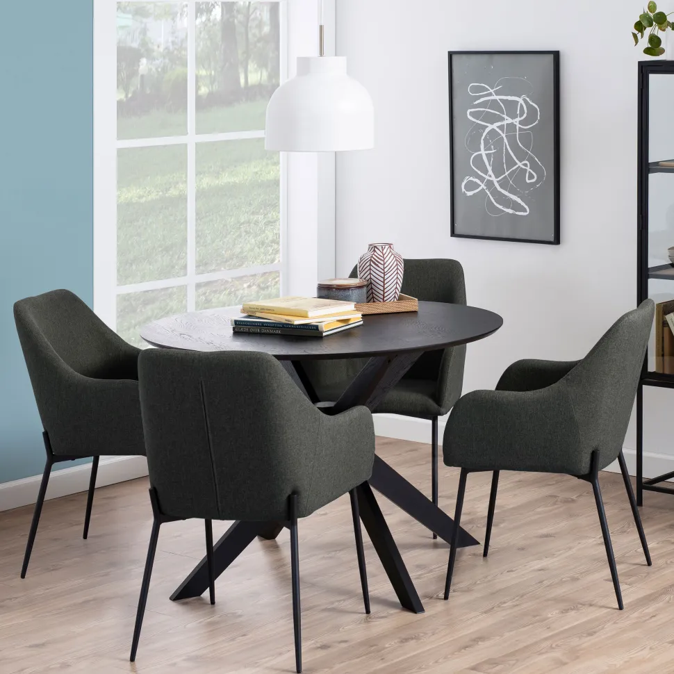 Ronde Eettafel Evald 105cm Eiken