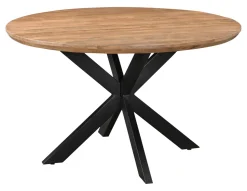 Ronde Eettafel Jesper Mangohout, kleur Naturel