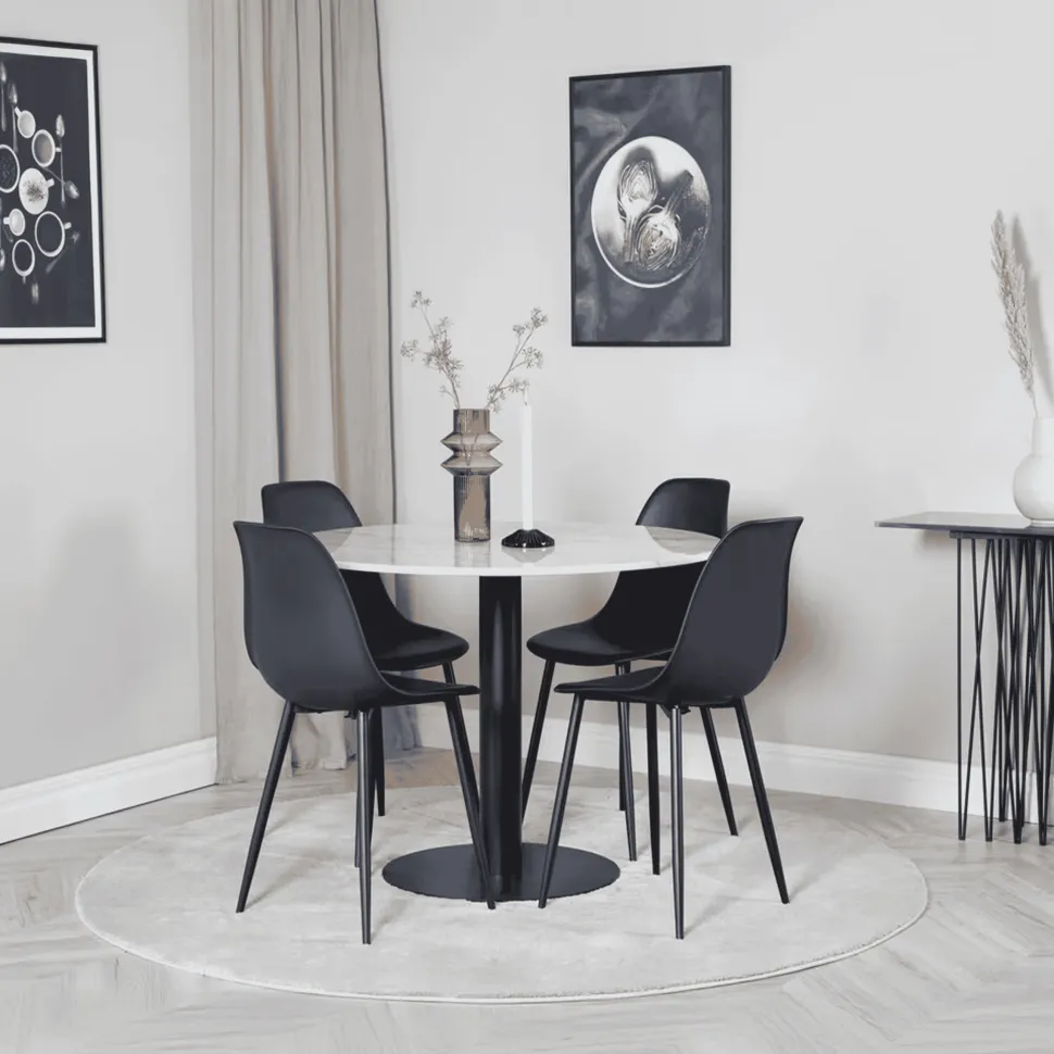 Ronde Eettafel Lenton Marmer, 106cm