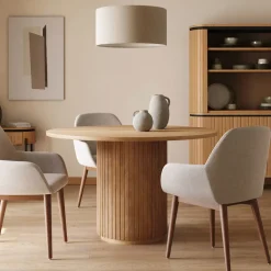 Ronde Eettafel Licia Mangohout, 120cm