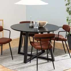 Ronde Eettafel Lila Eiken, 120cm