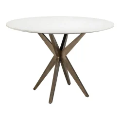 Ronde Eettafel Maisy Marmer, 114cm