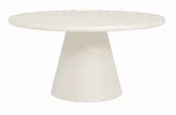 Ronde Eettafel Mello MDF, kleur Warm Wit