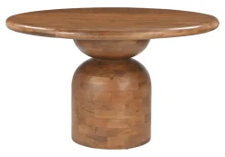 Ronde Eettafel Naveen Mangohout, 130cm