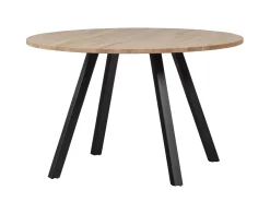 Ronde Eettafel Tablo Eikenhout, Ø120cm