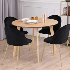 Ronde Eettafel Torkil Eiken naturel
