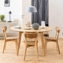 Ronde Eettafel Torkil Eiken naturel