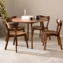 Ronde Eettafel Torkil Walnoot