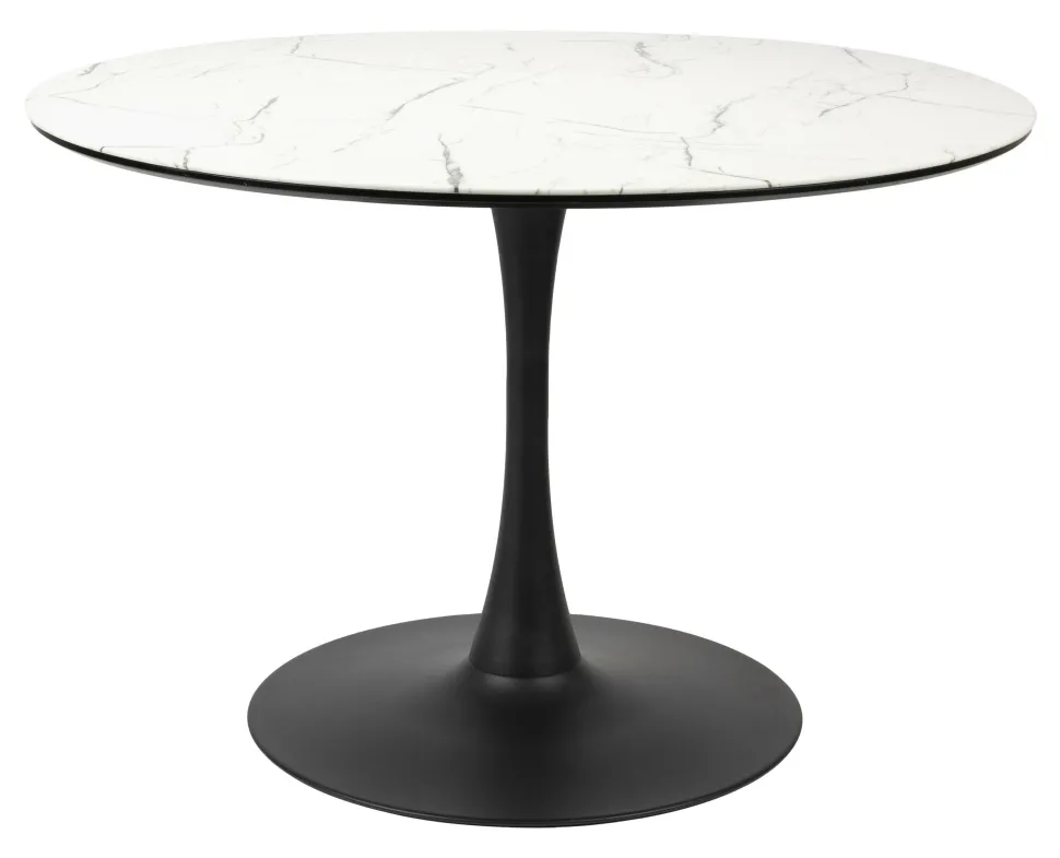 Ronde Eettafel Trisha Marmerlook, 110cm