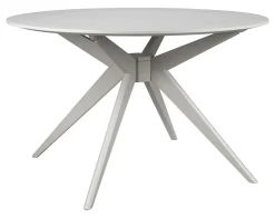 Ronde Eettafel Valecia 122cm, kleur Beige