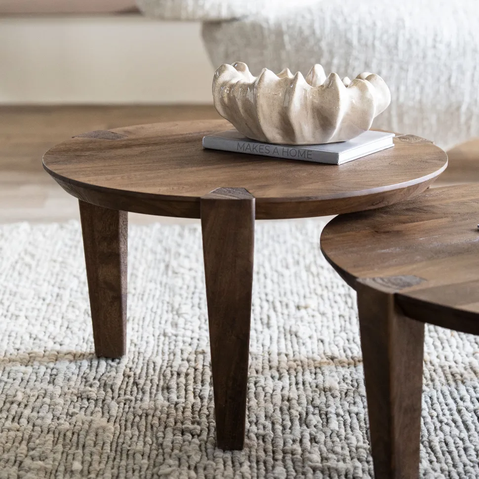 Ronde Salontafel Davina Mangohout