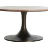 Ronde Salontafel Dolin Travertin, 75cm