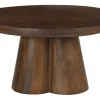 Ronde Salontafel Effrey Mangohout, 80cm