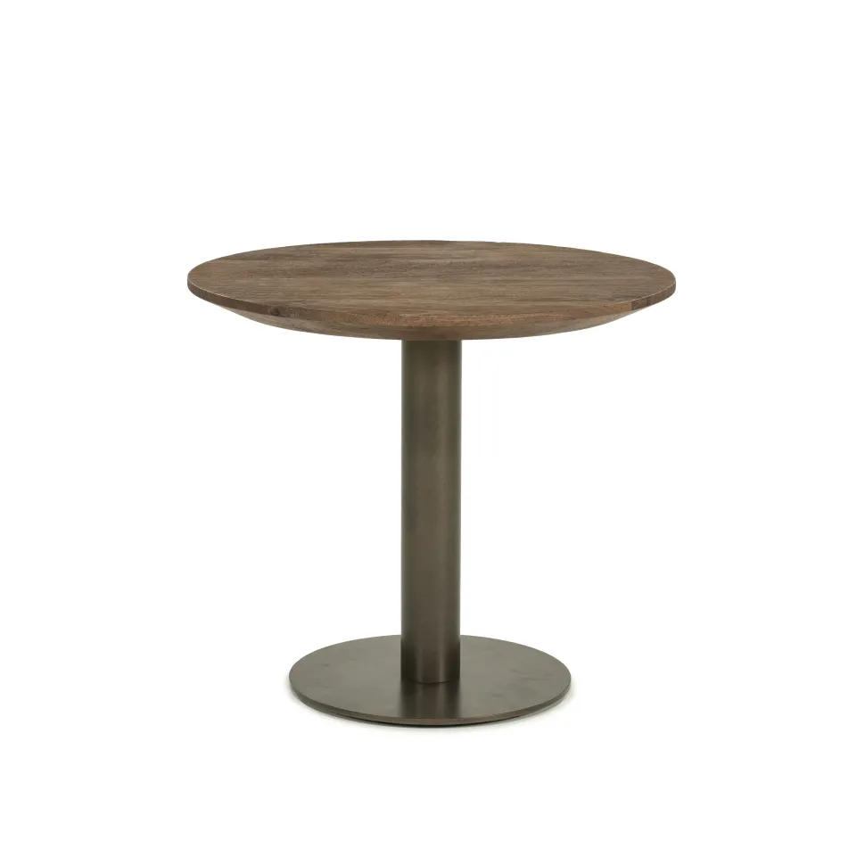 Ronde Salontafel Esila Mangohout, 50cm