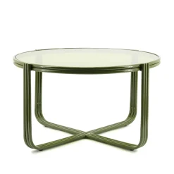 Ronde Salontafel Groovy Glas, 63cm