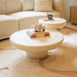 Ronde Salontafel Jake Set van 2 stuks, Beton