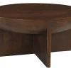 Ronde Salontafel Makesha Mangohout, 90cm