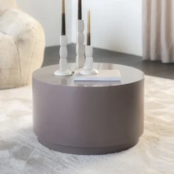 Ronde Salontafel Mesita metaal 60cm