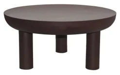 Ronde Salontafel Niko 85cm, kleur Rust Sand