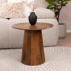 Ronde Salontafel Olav Mangohout, 50cm