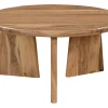 Ronde Salontafel Sequia Acaciahout, 90cm