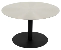 Ronde Salontafel Snow Staal, 60cm