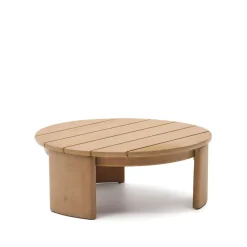 Ronde Salontafel Xoriguer Eucalyptushout, 90cm