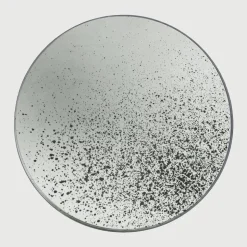 Ronde Spiegel Aged kleur Transparant