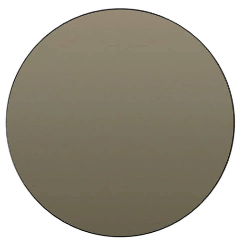 Ronde Spiegel Espejo smoke glas