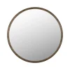 Ronde Spiegel Gale Rubberhout, 80cm