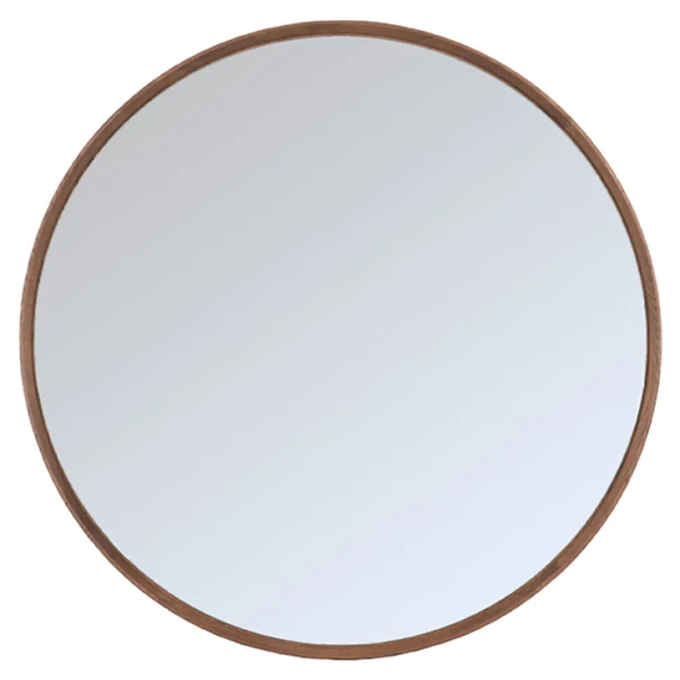 Ronde Spiegel Oliva Eiken, 90cm