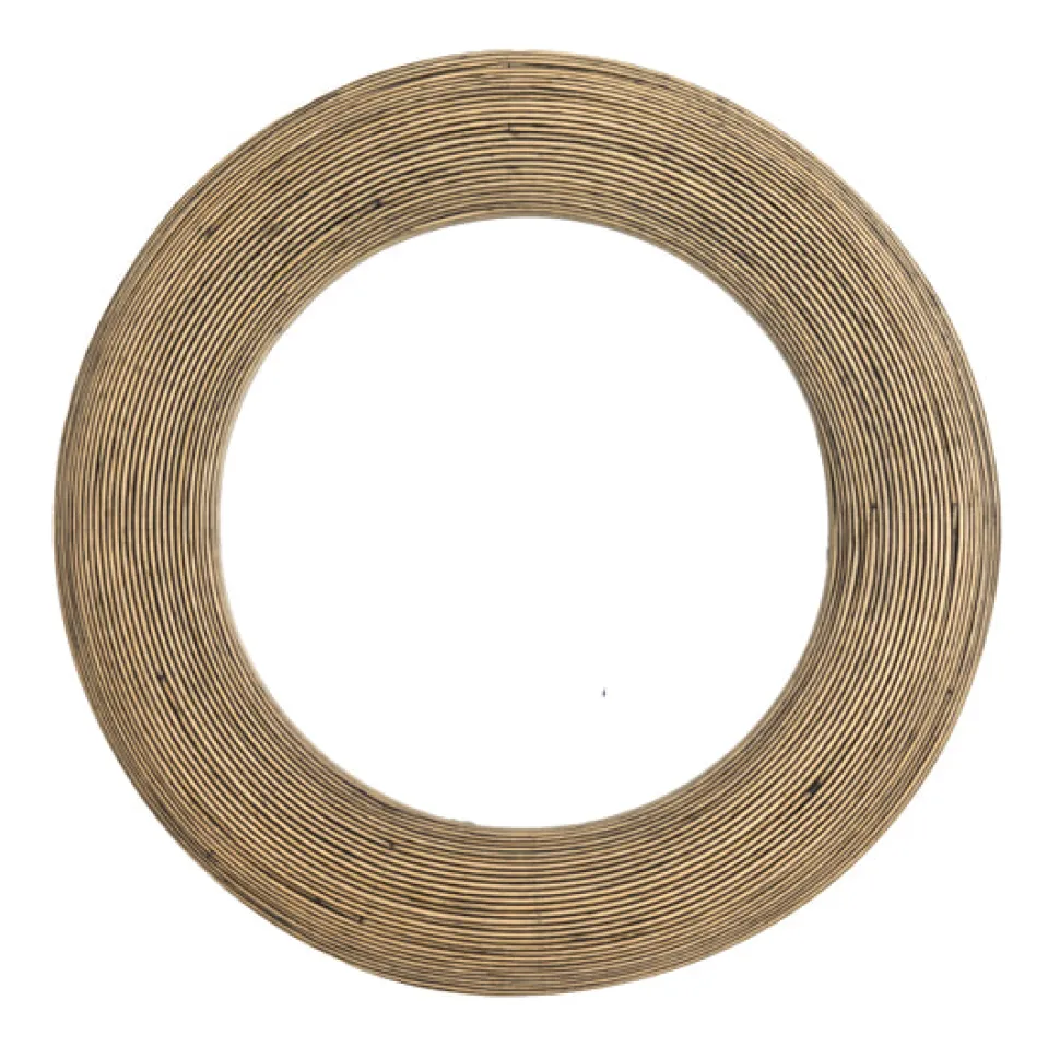 Ronde Spiegel Piedre Rotan