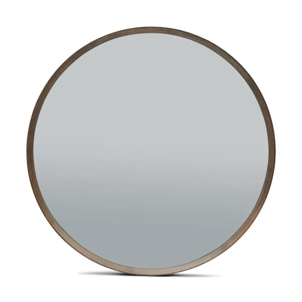 Ronde Spiegel Place des Voges Eikenhout, 100cm
