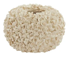 Ronde Vaas Phylia kleur Crème