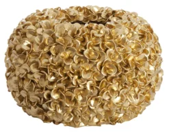 Ronde Vaas Phylia kleur Goud